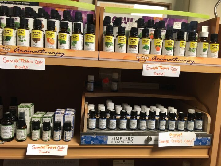 Essential Oils @ Evergreen Natural Foods Market – Downtown Ludington